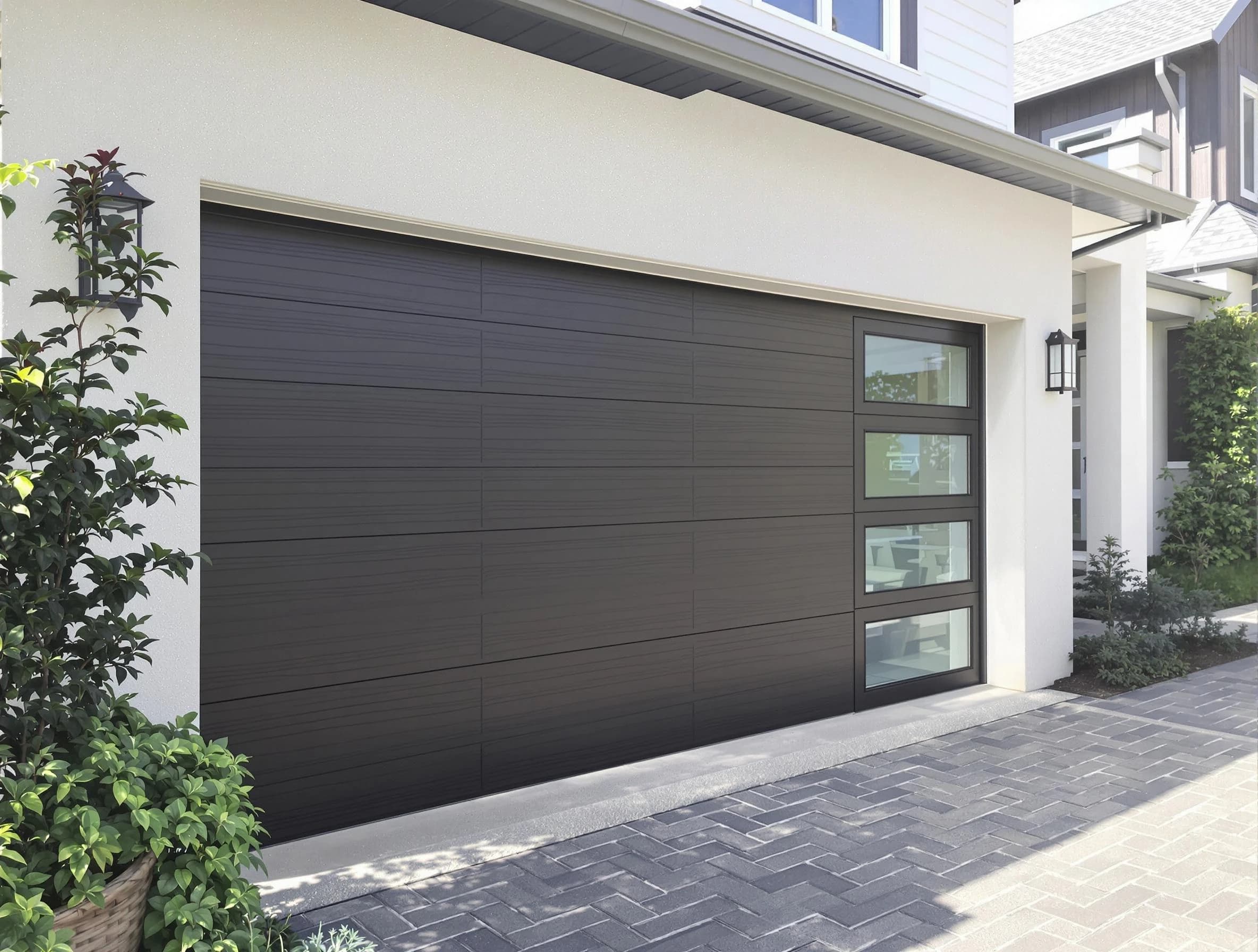 Custom garage door installation by West Pleasant View Garage Door Repair in West Pleasant View