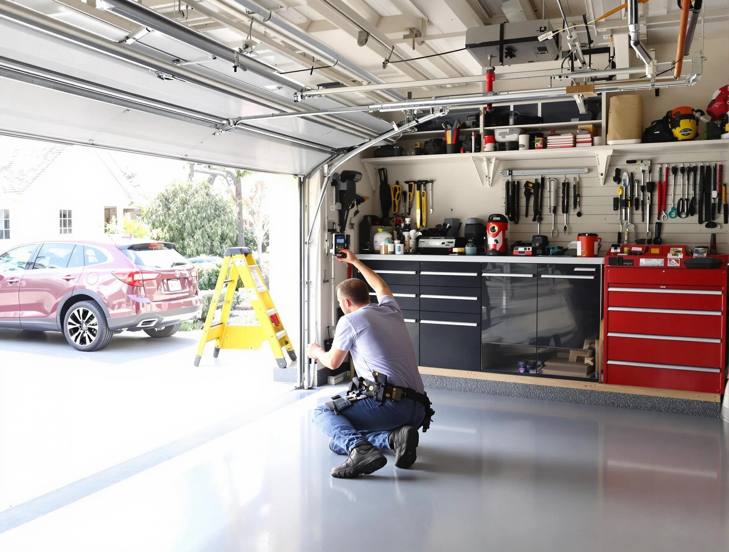 Local garage door repair service by West Pleasant View Garage Door Repair in West Pleasant View