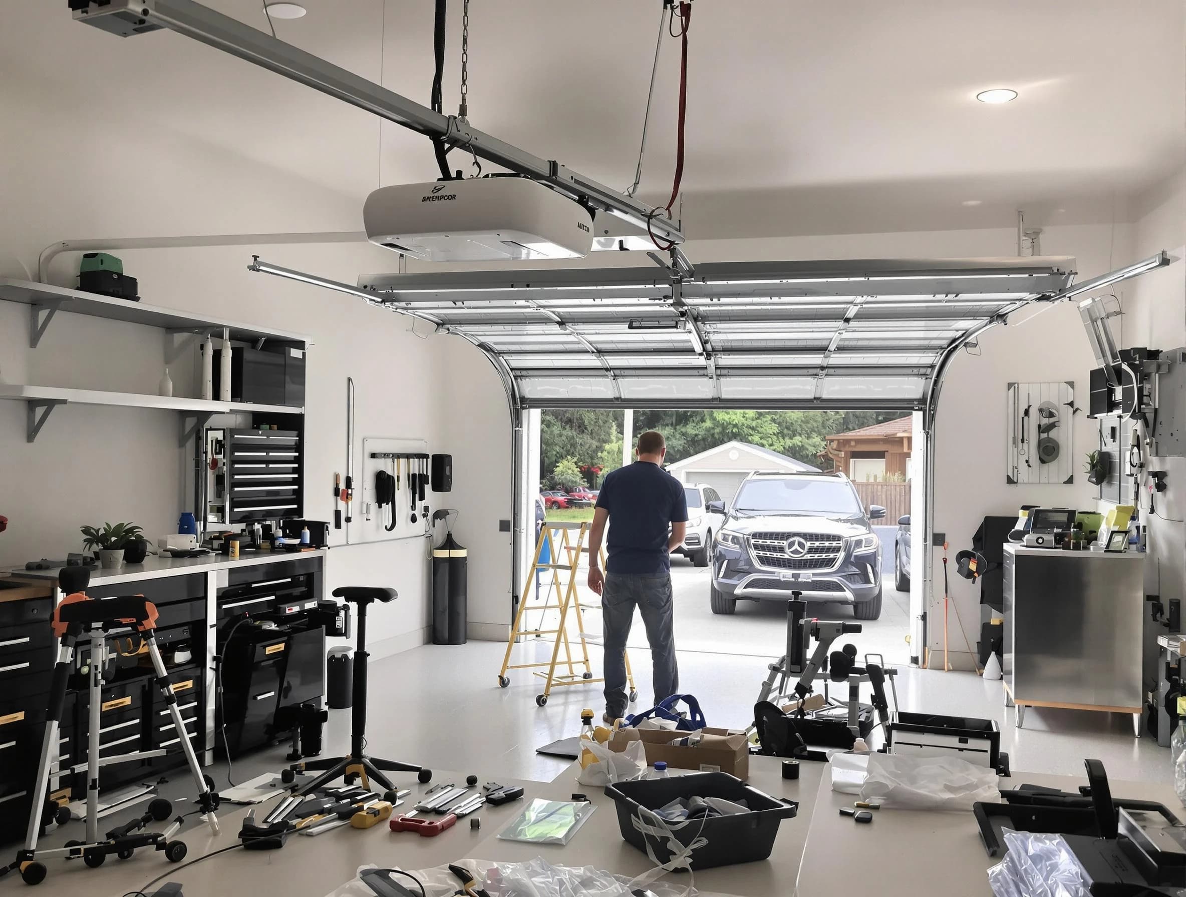 Garage door opener installation by West Pleasant View Garage Door Repair in West Pleasant View