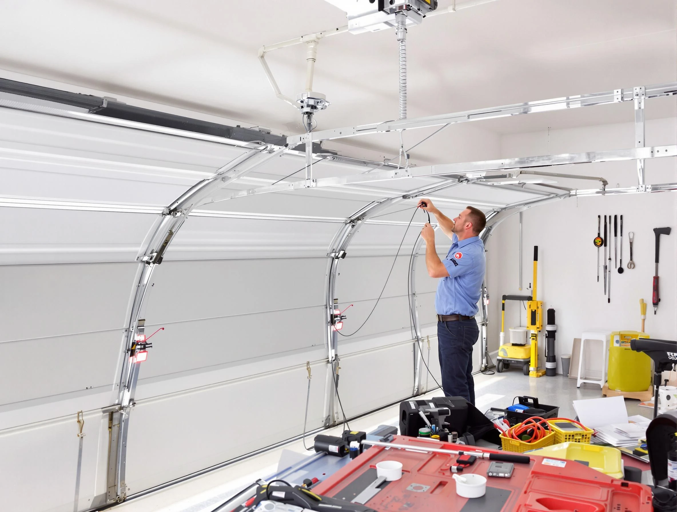 Garage door cable repair service by West Pleasant View Garage Door Repair in West Pleasant View