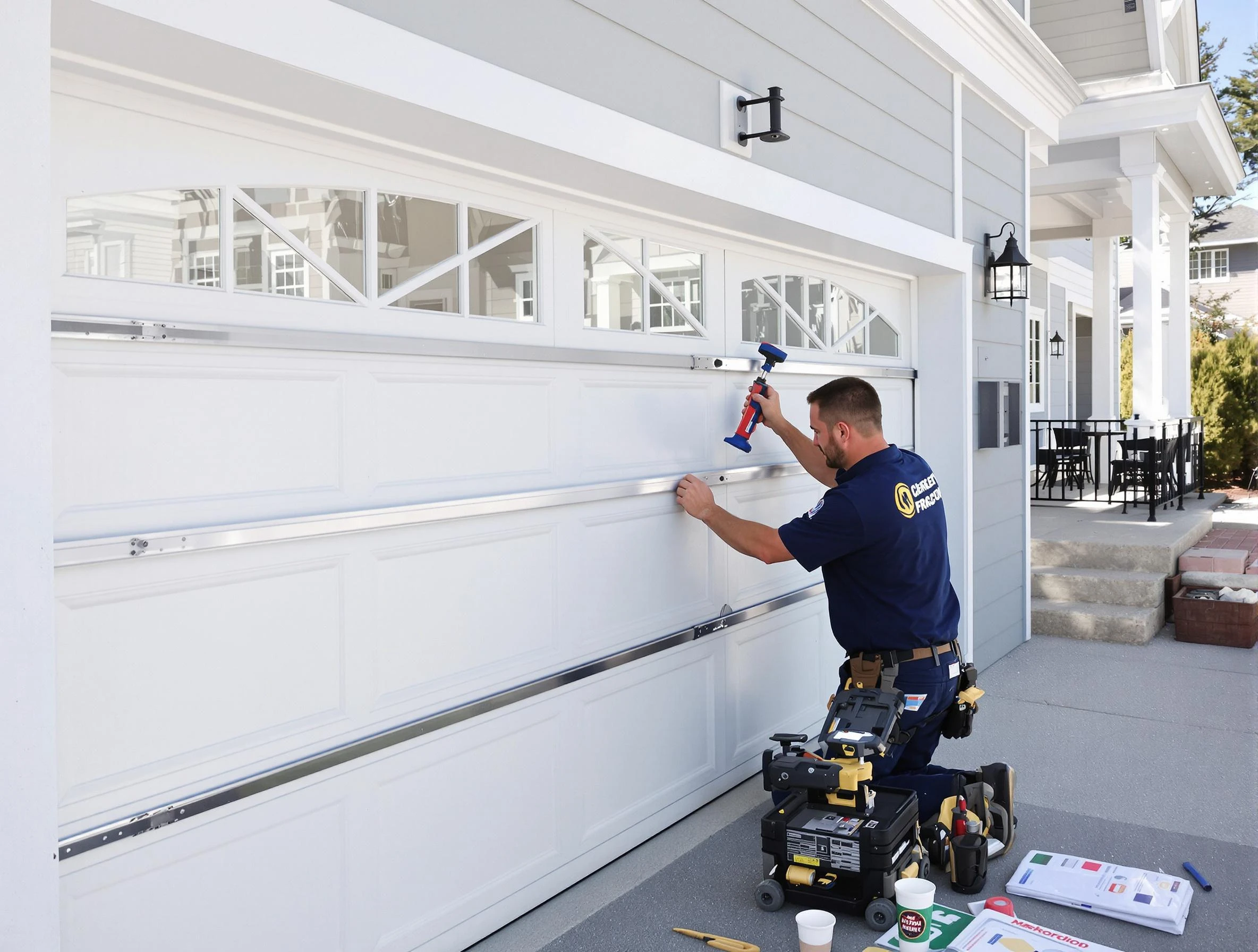 Professional garage door installation by West Pleasant View Garage Door Repair in West Pleasant View