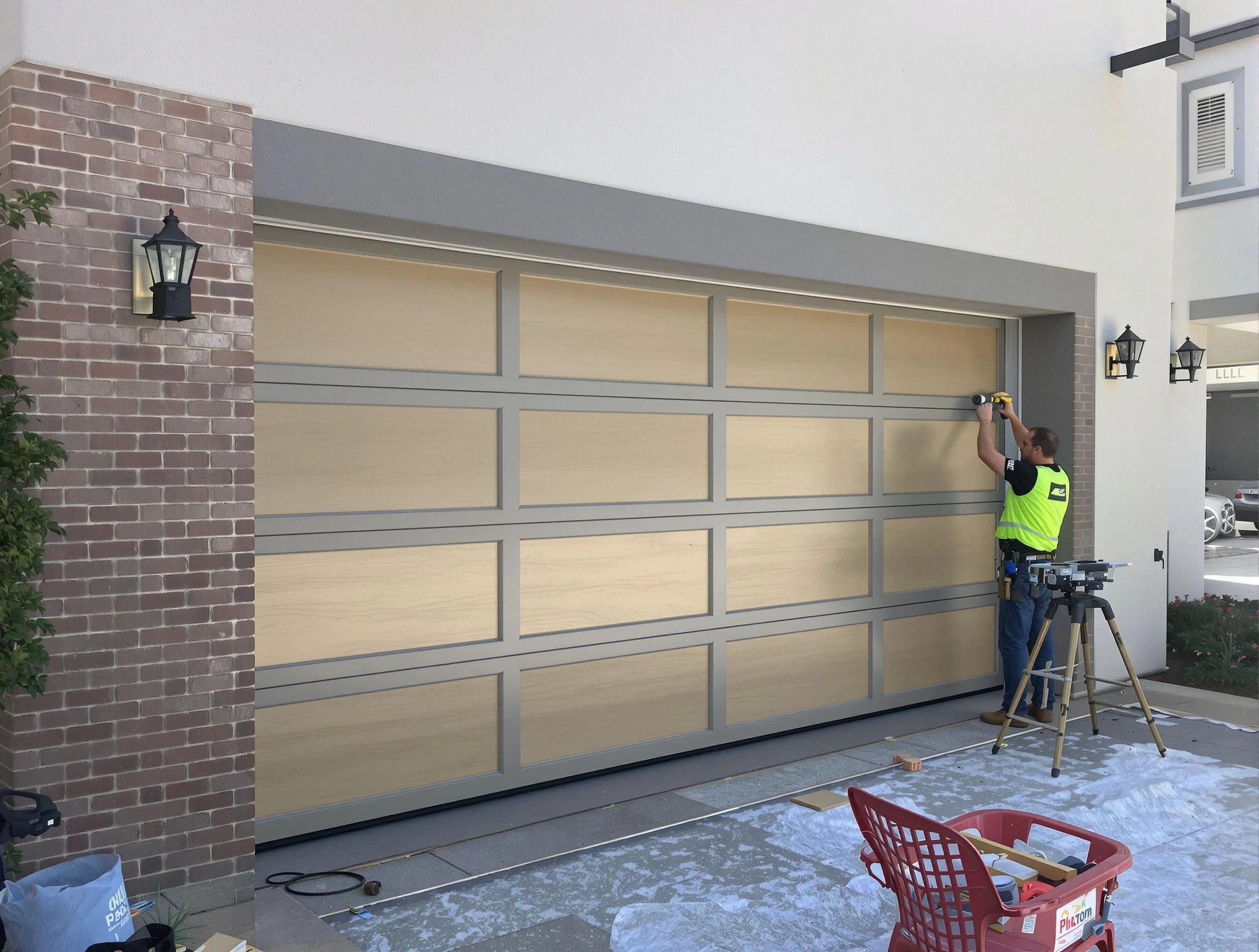 Garage door replacement service by West Pleasant View Garage Door Repair in West Pleasant View